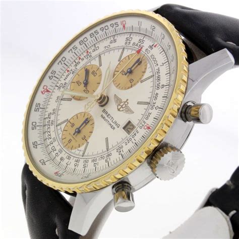 breitling geneve navitimer gold|Breitling Navitimer gold bezel.